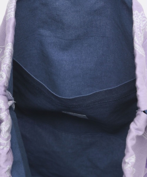 niko and...(ニコアンド)の「オリジナルプリント刺繍トートバッグ(トートバッグ・レディース・パープル/ベージュ/ホワイト/ブルー・0)」の20枚目の写真