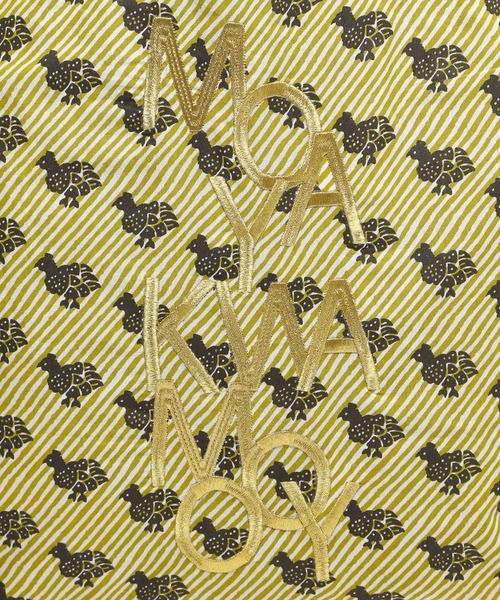 niko and...(ニコアンド)の「オリジナルプリント刺繍トートバッグ(トートバッグ・レディース・パープル/ベージュ/ホワイト/ブルー・0)」の12枚目の写真