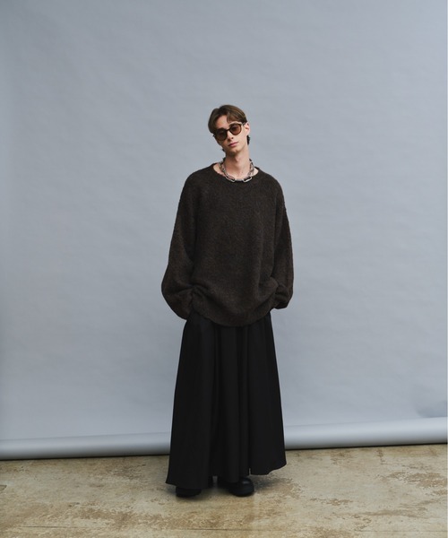 KUUUPY(クーピー)の「Drape Side Belt Hakama Pants - ドレープサイドベルト袴パンツ(その他パンツ・メンズ・ブラック・SMALL/MEDIUM/LARGE)」の15枚目の写真