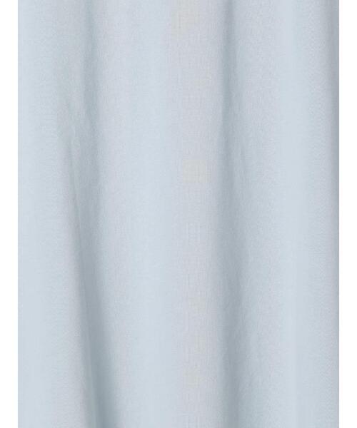 Lugnoncure（ルノンキュール）の「【接触冷感】重ねロゴフレンチ袖Tシャツ（Tシャツ/カットソー・レディース・オフホワイト/ブルー/チャコールグレー・F）」の9枚目の写真