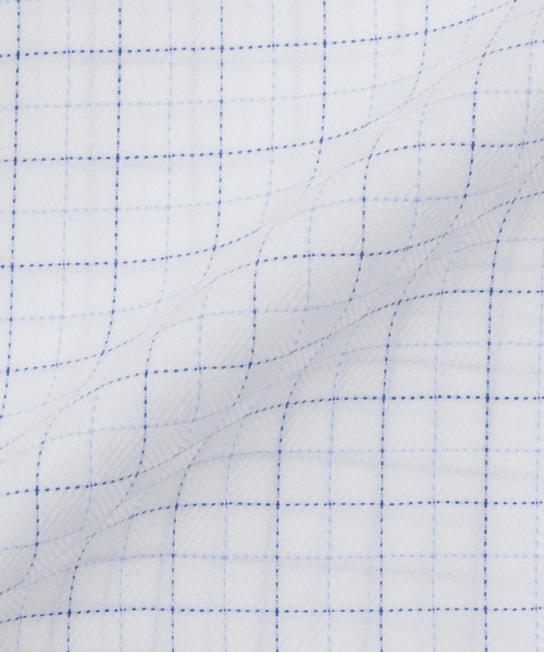 TOKYO SHIRTS(トウキョウシャツ)の「形態安定ノーアイロン ボタンダウン 長袖ビジネスワイシャツ(ビジネスシャツ・メンズ・ブルー・首回り42cm-裄丈82cm/首回り43cm-裄丈82cm/首回り37cm-裄丈80cm/首回り39cm-裄丈80cm/首回り39cm-裄丈84cm/首回り41cm-裄丈82cm/首回り41cm-裄丈86cm/首回り42cm-裄丈86cm/首回り43cm-裄丈86cm/首回り37cm-裄丈84cm)」の5枚目の写真