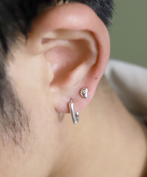 TEN シルバー925 オブロングピアス SILVER925 オブロングピアス（ピアス（両耳用））｜TEN.（テン