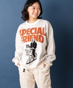 ジャガードニットSPECIAL FRIENDクルーネック