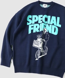 gym master（ジムマスター）の「ジャガードニットSPECIAL FRIENDクルーネック（Tシャツ/カットソー・メンズ）」