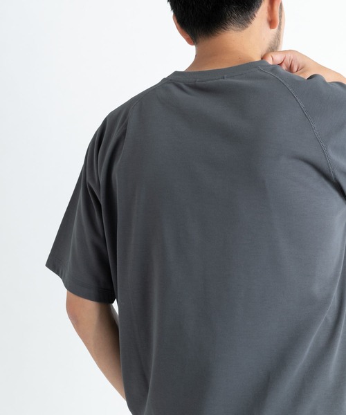 EKAL（エカル）の「『UR TECH ひやサラクール』COOL T-SHIRTS（Tシャツ/カットソー・メンズ・グリーン/グレー/チャコールグレー・MEDIUM/LARGE）」の15枚目の写真