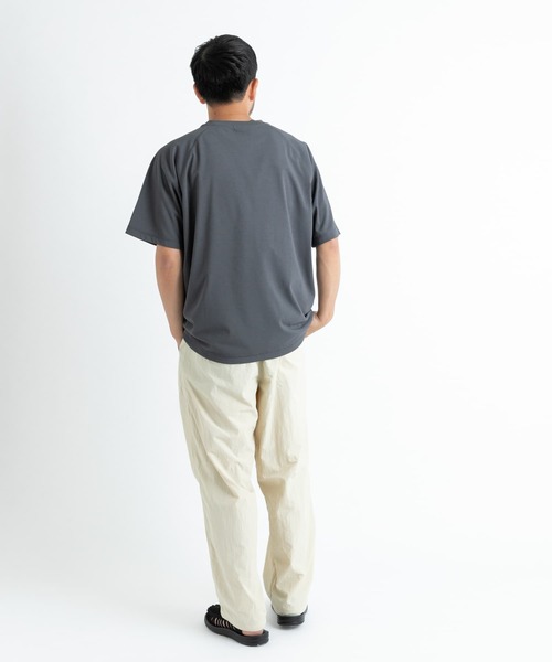 EKAL（エカル）の「『UR TECH ひやサラクール』COOL T-SHIRTS（Tシャツ/カットソー・メンズ・グリーン/グレー/チャコールグレー・MEDIUM/LARGE）」の8枚目の写真