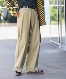 BEAMS BOY | ワイド チノパンツ(チノパンツ)