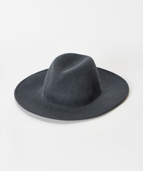 SORBATTI(ソルバッティ)の「【SORBATTI(ソルバッティ)】 FELT HAT(ハット・レディース・グレイッシュベージュ/チャコールグレー・FREE)」の5枚目の写真