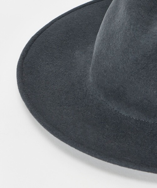 SORBATTI(ソルバッティ)の「【SORBATTI(ソルバッティ)】 FELT HAT(ハット・レディース・グレイッシュベージュ/チャコールグレー・FREE)」の6枚目の写真