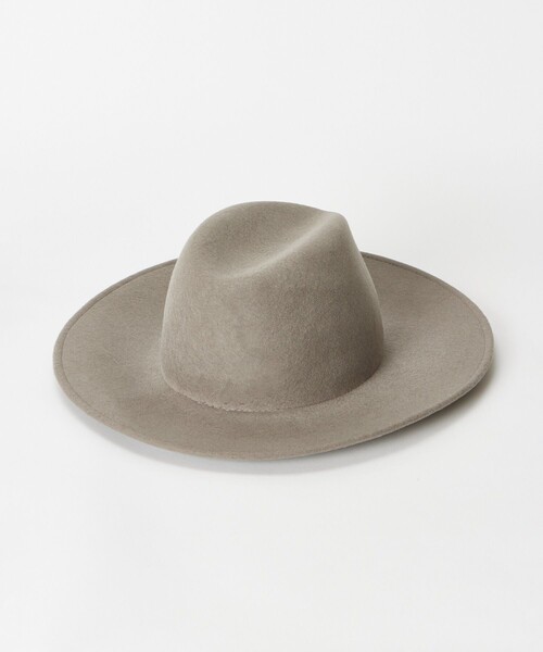 SORBATTI(ソルバッティ)の「【SORBATTI(ソルバッティ)】 FELT HAT(ハット・レディース・グレイッシュベージュ/チャコールグレー・FREE)」の8枚目の写真