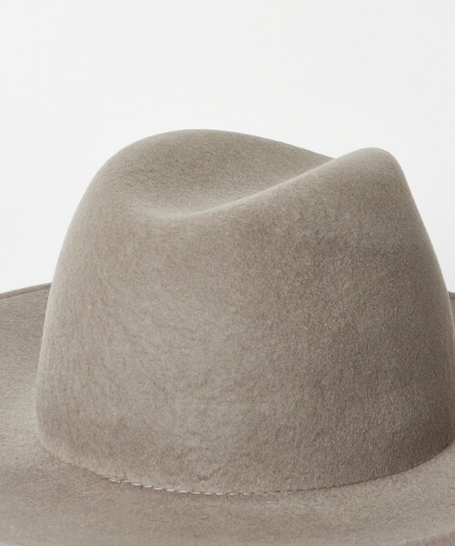 SORBATTI(ソルバッティ)の「【SORBATTI(ソルバッティ)】 FELT HAT(ハット・レディース・グレイッシュベージュ/チャコールグレー・FREE)」の9枚目の写真