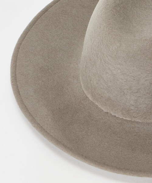 SORBATTI(ソルバッティ)の「【SORBATTI(ソルバッティ)】 FELT HAT(ハット・レディース・グレイッシュベージュ/チャコールグレー・FREE)」の10枚目の写真