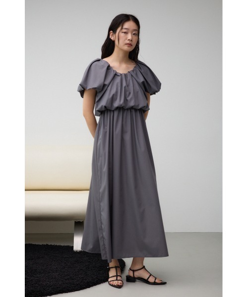 AZUL by moussy（アズールバイマウジー）の「マルチウェイレーヤードキャミワンピース（ワンピース・レディース・グレー/アイボリー/ブラック・FREE）」の8枚目の写真