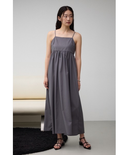 AZUL by moussy（アズールバイマウジー）の「マルチウェイレーヤードキャミワンピース（ワンピース・レディース・グレー/アイボリー/ブラック・FREE）」の9枚目の写真
