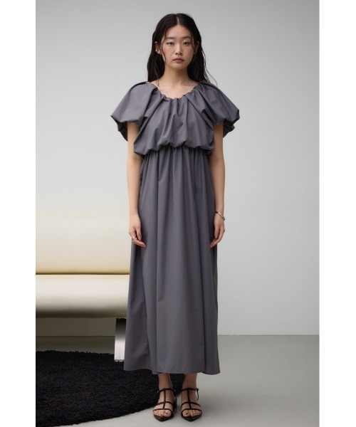AZUL by moussy（アズールバイマウジー）の「マルチウェイレーヤードキャミワンピース（ワンピース・レディース・グレー/アイボリー/ブラック・FREE）」の12枚目の写真