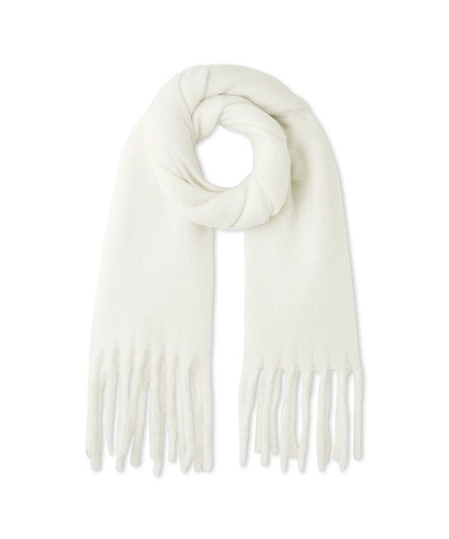 SNIDEL（スナイデル）の「ボリュームマフラー（マフラー・レディース・グレー/イエロー/ホワイト・FREE）」の13枚目の写真