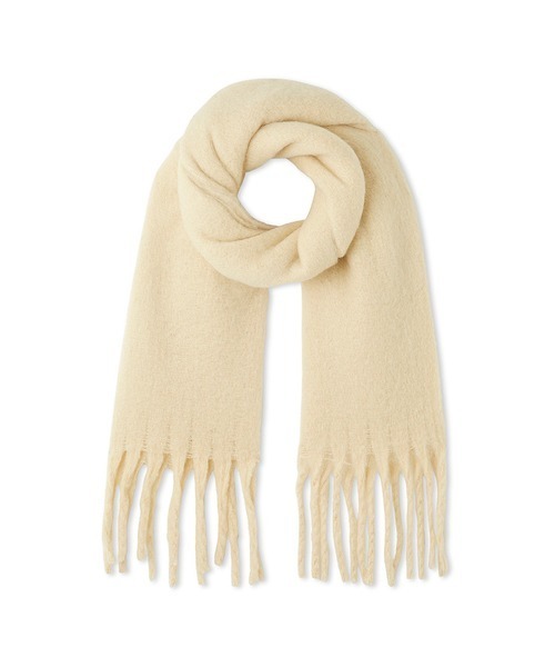 SNIDEL（スナイデル）の「ボリュームマフラー（マフラー・レディース・グレー/イエロー/ホワイト・FREE）」の15枚目の写真