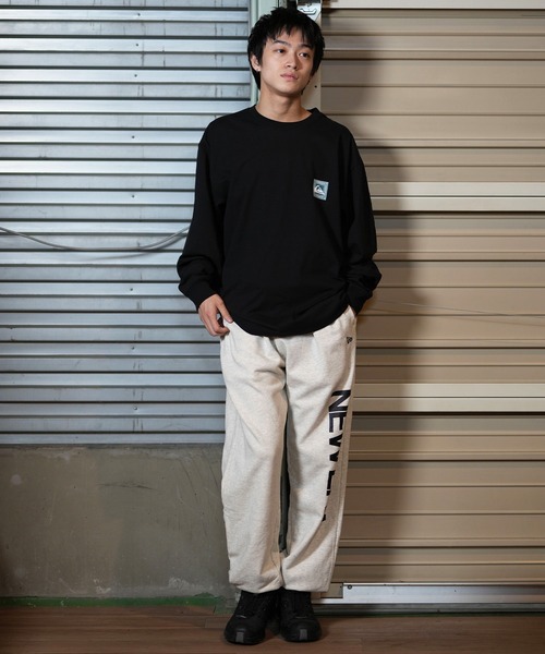 Quiksilver(クイックシルバー)の「【ムラサキスポーツ限定】QUIKSILVER/クイックシルバーロンT/長袖Tシャツ バックプリント QLT244604M(Tシャツ/カットソー・メンズ・ホワイト×グリーン/ホワイト×ブラック/ブラック・L/M)」の6枚目の写真