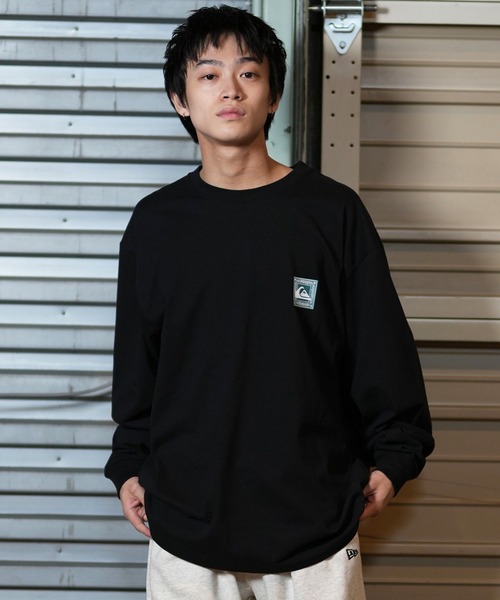 Quiksilver(クイックシルバー)の「【ムラサキスポーツ限定】QUIKSILVER/クイックシルバーロンT/長袖Tシャツ バックプリント QLT244604M(Tシャツ/カットソー・メンズ・ホワイト×グリーン/ホワイト×ブラック/ブラック・L/M)」の22枚目の写真