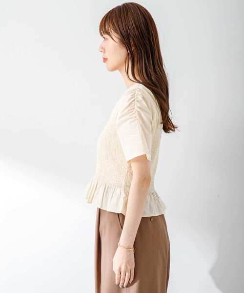 「URBAN RESEARCH Sonny Label」 ノースリーブブラウス FREE ベージュ レディース URBAN RESEARCH Sonny Label 「URBAN Label」 ノースリーブ