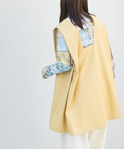 KBF（ケイビーエフ）の「ショルダータックミニワンピース（ワンピース・レディース・ベージュ/ブラウン/ブラック・ONE）」の6枚目の写真