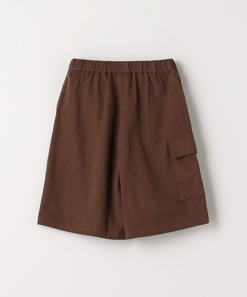 green label relaxing（グリーンレーベルリラクシング）の「TJ ツイルカーゴ ショートパンツ / キッズ  100cm-130cm（カーゴパンツ・キッズ・ベージュ/ネイビー/ブラウン・110cm/100cm/120cm/130cm）」の9枚目の写真