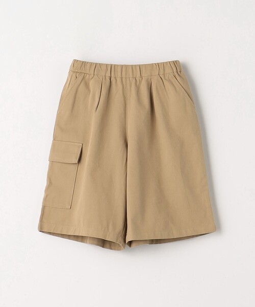 green label relaxing（グリーンレーベルリラクシング）の「TJ ツイルカーゴ ショートパンツ / キッズ  100cm-130cm（カーゴパンツ・キッズ・ベージュ/ネイビー/ブラウン・110cm/100cm/120cm/130cm）」の17枚目の写真