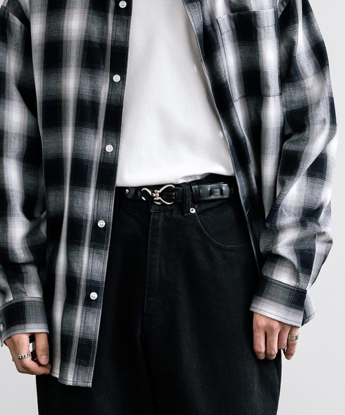 Rocky Monroe（ロッキーモンロー）の「フェイクレザーフックベルト（ベルト・メンズ・ゴールド/アンティークシルバー/シルバー・FREE）」の11枚目の写真