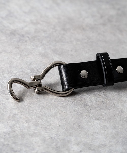 Rocky Monroe（ロッキーモンロー）の「フェイクレザーフックベルト（ベルト・メンズ・ゴールド/アンティークシルバー/シルバー・FREE）」の13枚目の写真