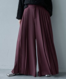 HARE | プリーツワイドパンツ(HARE)(その他パンツ)