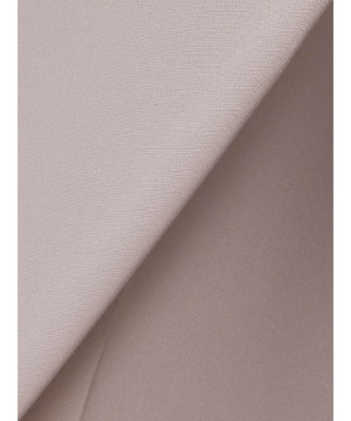 Perfect Suit FActory（パーフェクトスーツファクトリー）の「ダブルクロス【ボーテ・シルエット】タックワイドパンツ　ベージュ（スーツパンツ・レディース・ベージュ/ブラック/グレー・S/M/L）」の14枚目の写真