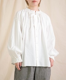 Brocante（ブロカント）の「[Brocante / ブロカント] コットンビエラ レデューヴロンシャツ（シャツ/ブラウス）」