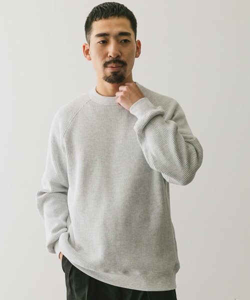 セール】『UR TECH』ワッフルロングスリーブTシャツ（Tシャツ