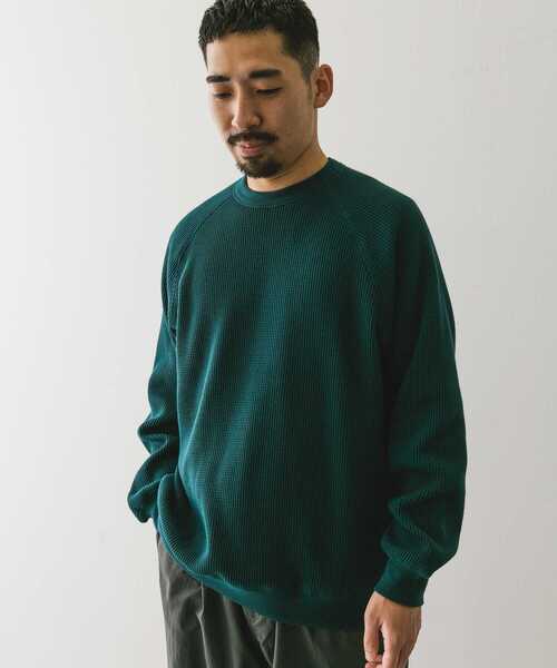 セール】『UR TECH』ワッフルロングスリーブTシャツ（Tシャツ