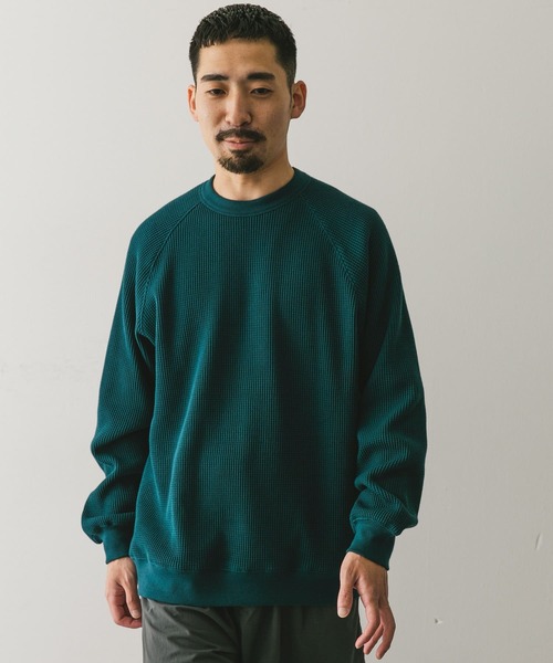 セール】『UR TECH』ワッフルロングスリーブTシャツ（Tシャツ