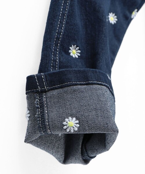 Ou? by EDWIN】フラワー刺しゅうデニムパンツ（デニムパンツ）｜EDWIN
