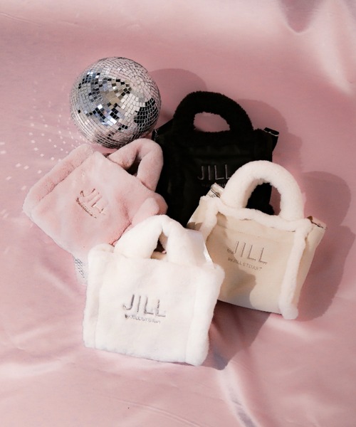 JILL by JILL STUART（ジルバイジルスチュアート）の「◇リバーシブルフラッフィトートバッグ（ハンドバッグ・レディース・ホワイト系その他/ブラック・FREE）」の5枚目の写真