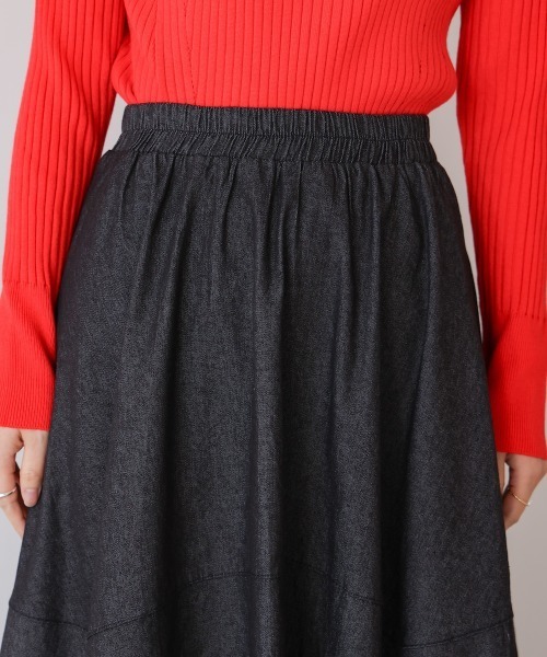 Bou Jeloud（ブージュルード）の「切替フレアデニムスカート（デニムスカート・レディース・ブルー/ブラック・FREE）」の20枚目の写真