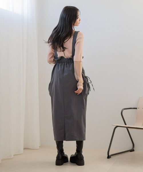 LOWRYS FARM（ローリーズファーム）の「イソザイシアーニットＰＯＬＳ 143602（ニット/セーター・レディース・ブラック/アイボリー/ピンク・FREE）」の5枚目の写真