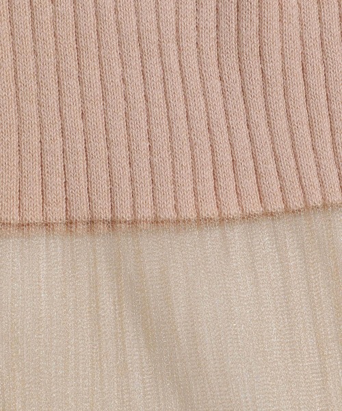 LOWRYS FARM（ローリーズファーム）の「イソザイシアーニットＰＯＬＳ 143602（ニット/セーター・レディース・ブラック/アイボリー/ピンク・FREE）」の22枚目の写真