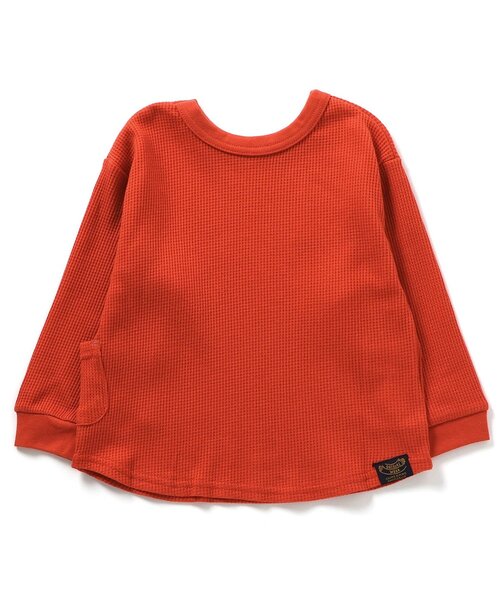 BREEZE（ブリーズ）の「【どっちも正解】DAISUKI ロンT（Tシャツ/カットソー・キッズ・ブラック/アイボリー/グレー/レインボー/オレンジ/パープル・90/80/100/110/120/140/130）」の9枚目の写真