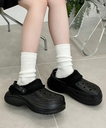 EC限定 パンチングデザイン厚底ボアサンダル OT3224