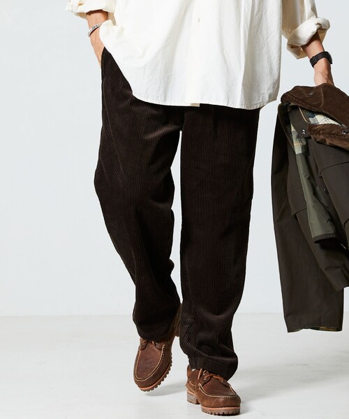 FREAK’S STORE/フリークスストア 【EASY WEAR】CORDUROY EASY PANTS/イージーウェア コーデュロイ イージーパンツ（その他パンツ）｜FREAK'S STORE（フリークスストア）