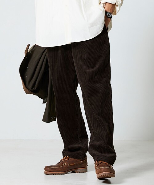 FREAK’S STORE/フリークスストア 【EASY WEAR】CORDUROY EASY PANTS/イージーウェア コーデュロイ イージーパンツ（その他パンツ）｜FREAK'S STORE（フリークスストア）