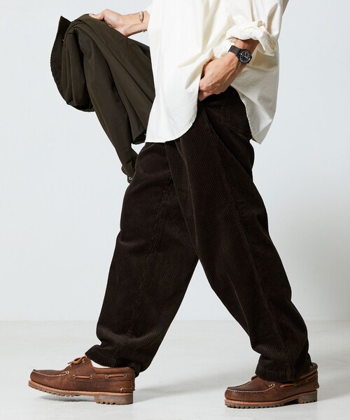 FREAK’S STORE/フリークスストア 【EASY WEAR】CORDUROY EASY PANTS/イージーウェア コーデュロイ イージーパンツ（その他パンツ）｜FREAK'S STORE（フリークスストア）
