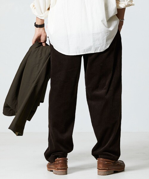 FREAK’S STORE/フリークスストア 【EASY WEAR】CORDUROY EASY PANTS/イージーウェア コーデュロイ イージーパンツ（その他パンツ）｜FREAK'S STORE（フリークスストア）
