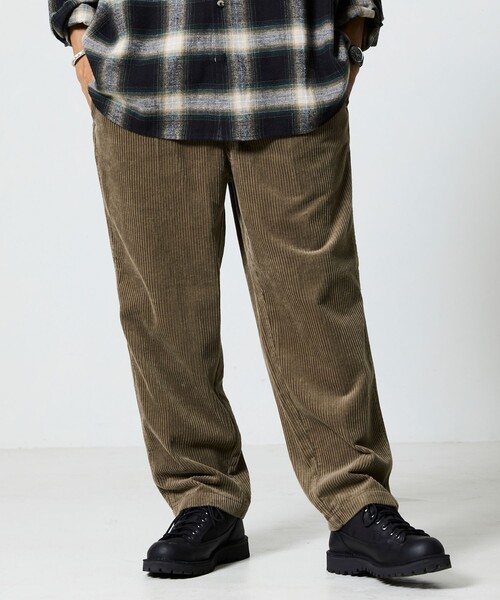 FREAK'S STORE(フリークスストア)の「FREAK’S STORE/フリークスストア 【EASY WEAR】CORDUROY EASY PANTS/イージーウェア コーデュロイ イージーパンツ(その他パンツ・メンズ・チャコール/ブラウン/オリーブ/ベージュ・MEDIUM/SMALL/LARGE)」の18枚目の写真