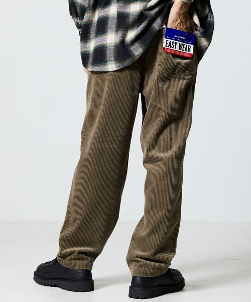 FREAK'S STORE(フリークスストア)の「FREAK’S STORE/フリークスストア 【EASY WEAR】CORDUROY EASY PANTS/イージーウェア コーデュロイ イージーパンツ(その他パンツ・メンズ・チャコール/ブラウン/オリーブ/ベージュ・MEDIUM/SMALL/LARGE)」の22枚目の写真