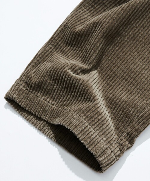 FREAK'S STORE(フリークスストア)の「FREAK’S STORE/フリークスストア 【EASY WEAR】CORDUROY EASY PANTS/イージーウェア コーデュロイ イージーパンツ(その他パンツ・メンズ・チャコール/ブラウン/オリーブ/ベージュ・MEDIUM/SMALL/LARGE)」の12枚目の写真