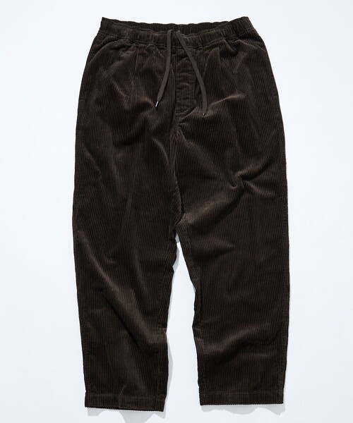 FREAK'S STORE(フリークスストア)の「FREAK’S STORE/フリークスストア 【EASY WEAR】CORDUROY EASY PANTS/イージーウェア コーデュロイ イージーパンツ(その他パンツ・メンズ・チャコール/ブラウン/オリーブ/ベージュ・MEDIUM/SMALL/LARGE)」の6枚目の写真